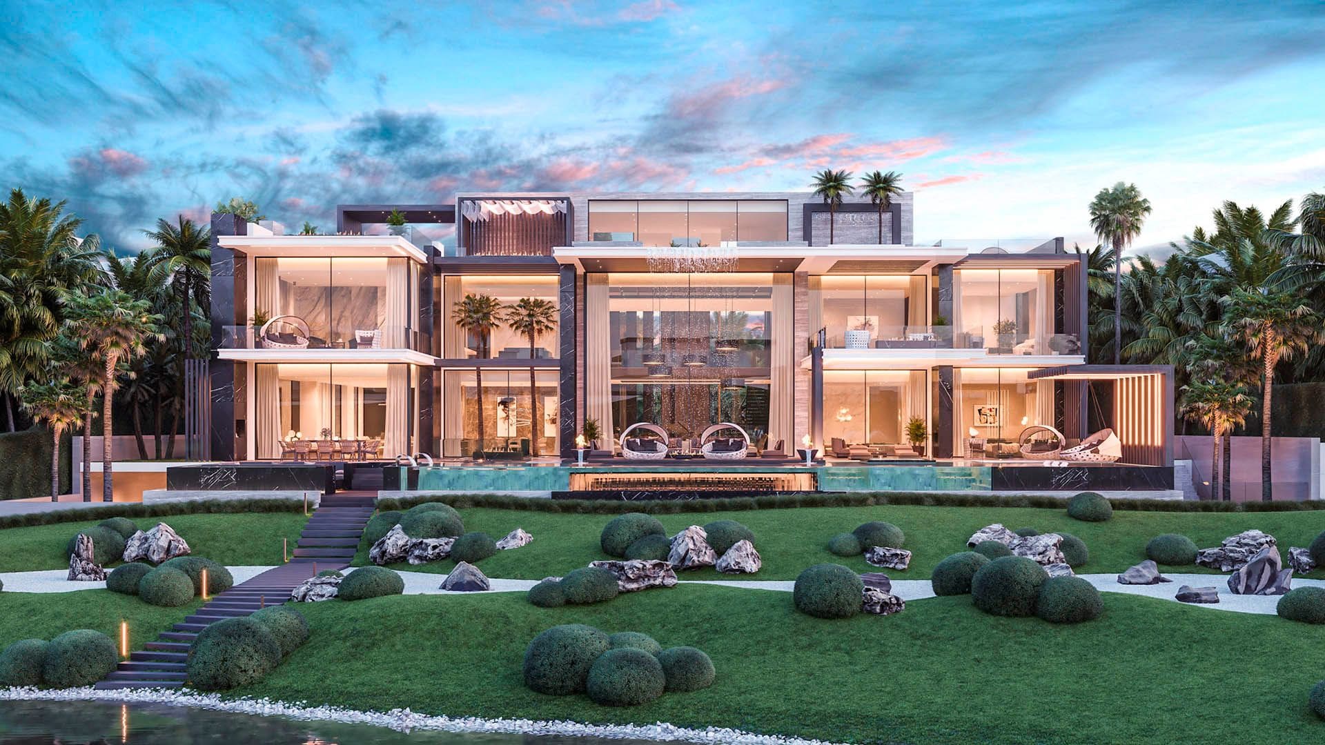 Luxury villas in Emirates Hills